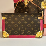 Louis Vuitton Summer Trunk Monogram Neverfull MM Tote Bag M41390