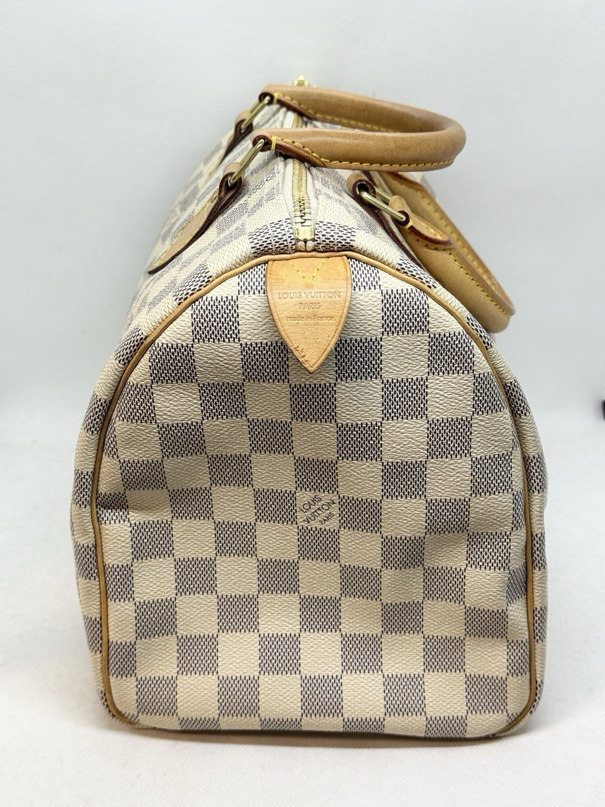 Louis Vuitton Speedy 30 Damier Azur 2012