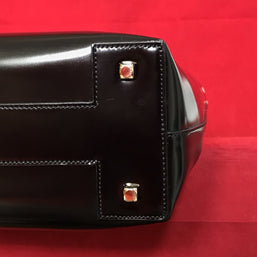 Große Salvatore Ferragamo Damen Handtasche schwarz