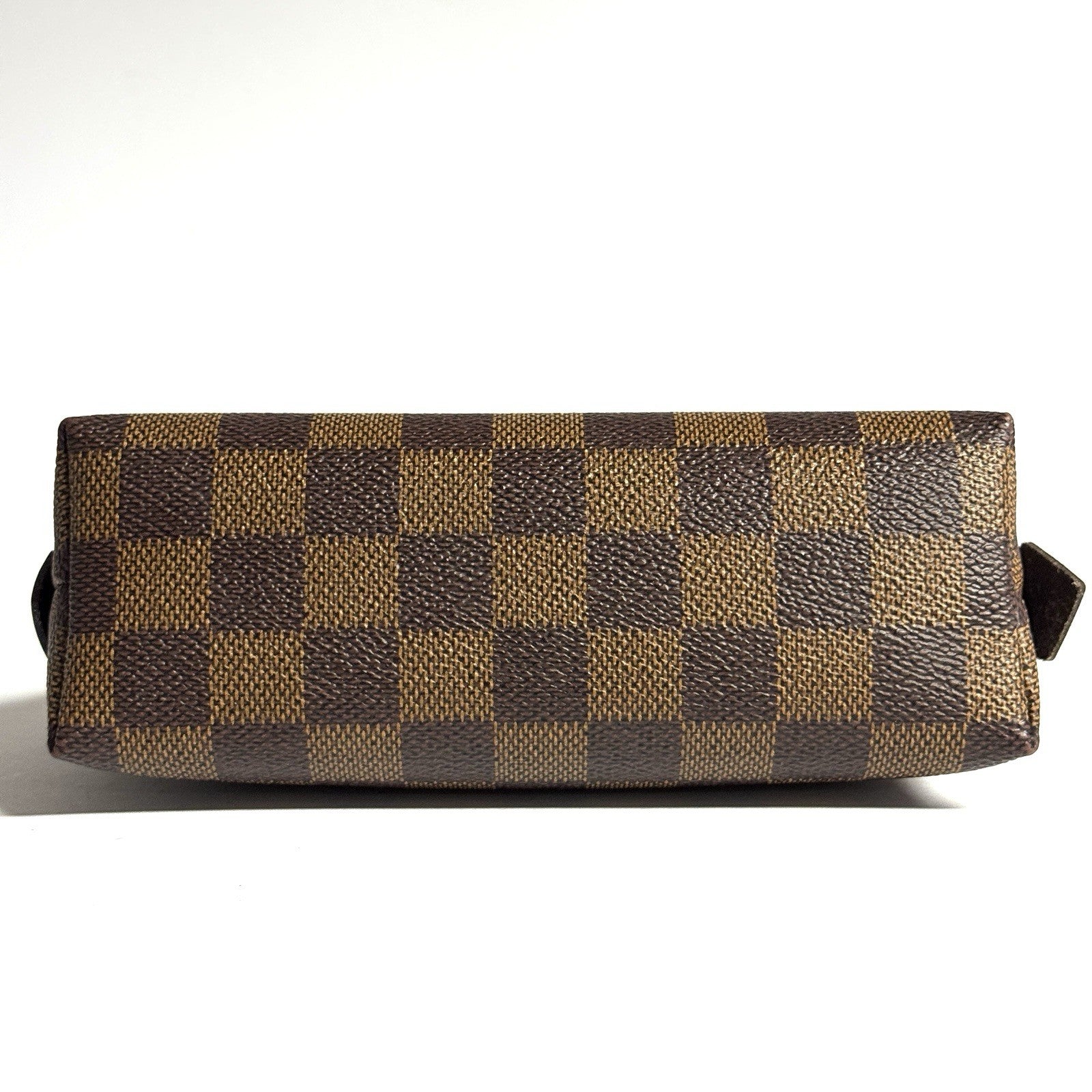 Louis Vuitton N47516 Cosmetic Pouch PM Damier Ebene Kosmetik Etui Pochette