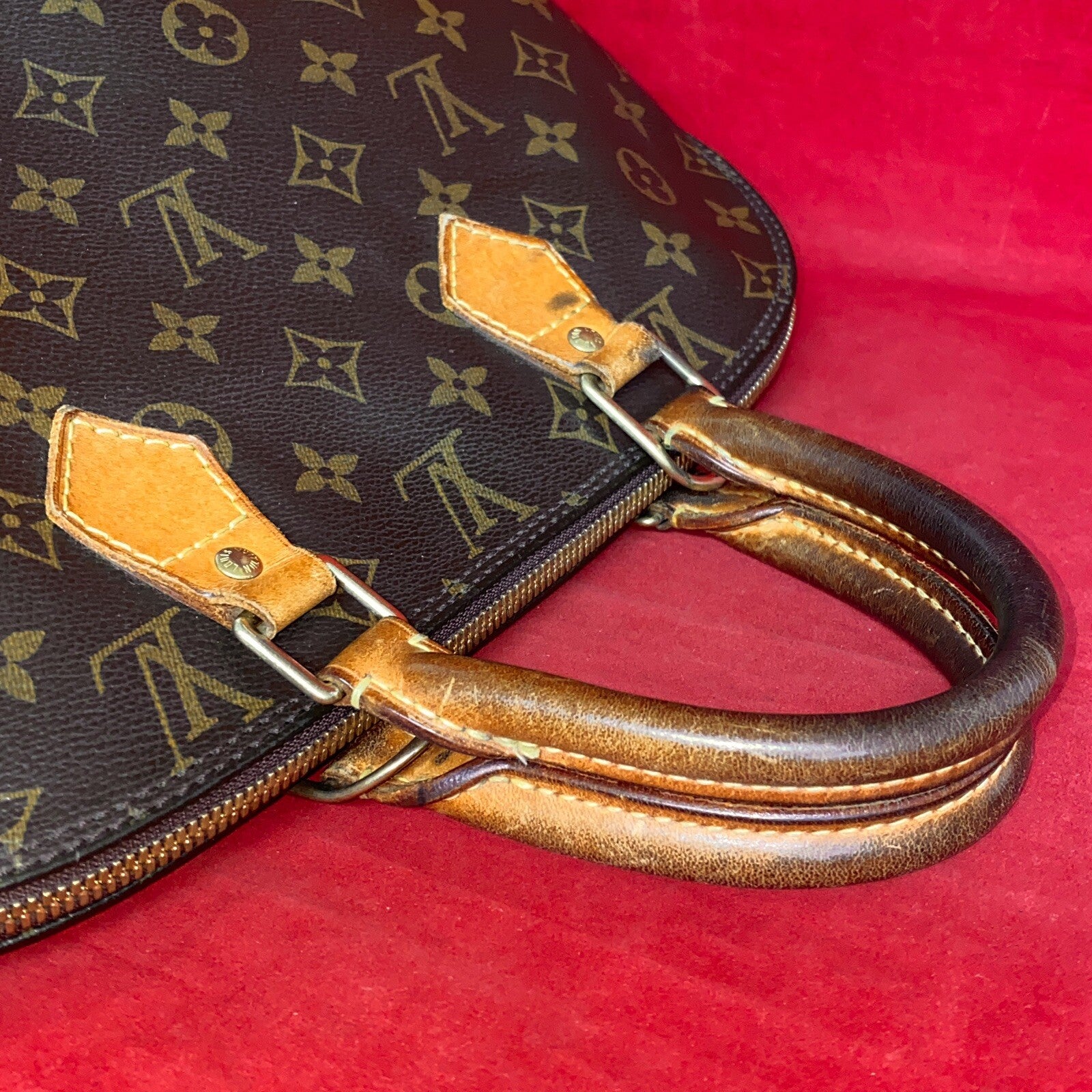 Louis Vuitton Alma PM Damen Handtasche Umhängetasche Monogram Canvas 2005
