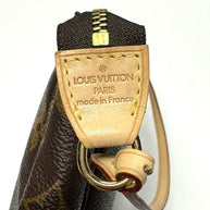 Louis Vuitton Pochette Accessoires Monogram Canvas Täschchen Clutch TOP Zustand