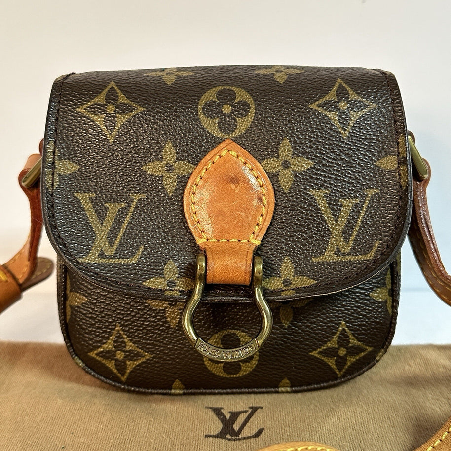 Louis Vuitton St Saint Cloud Bebe Mini Nano Crossbody Umhängetasche Monogram