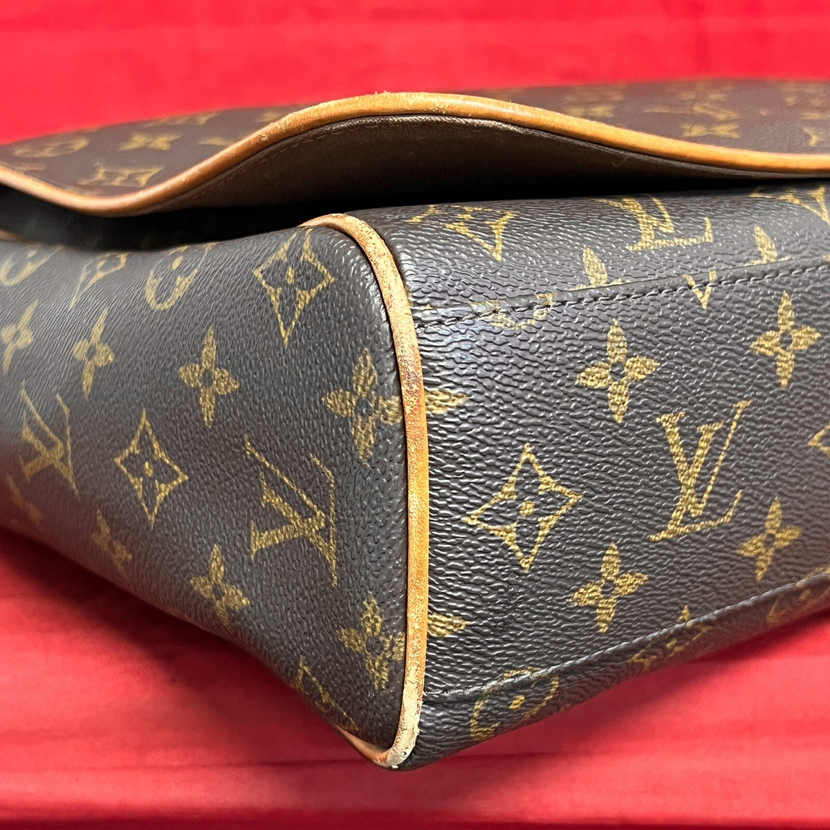 Louis Vuitton Abbesses Messenger große Umhängetasche Monogram Canvas 2002 Top