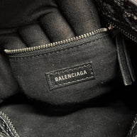 Balenciaga Neo Classic City kleine Damen Umhängetasche Python Leder