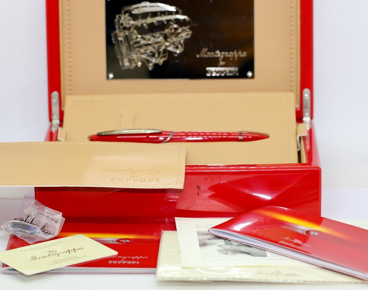 Montegrappa for Ferrari FB Annual Edition Fountain Pen Limited in Racing Red NEU