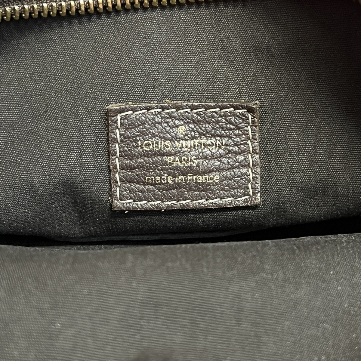 Louis Vuitton Manon MM Mini Lin Monogram Damen Schultertasche Hobo Bag