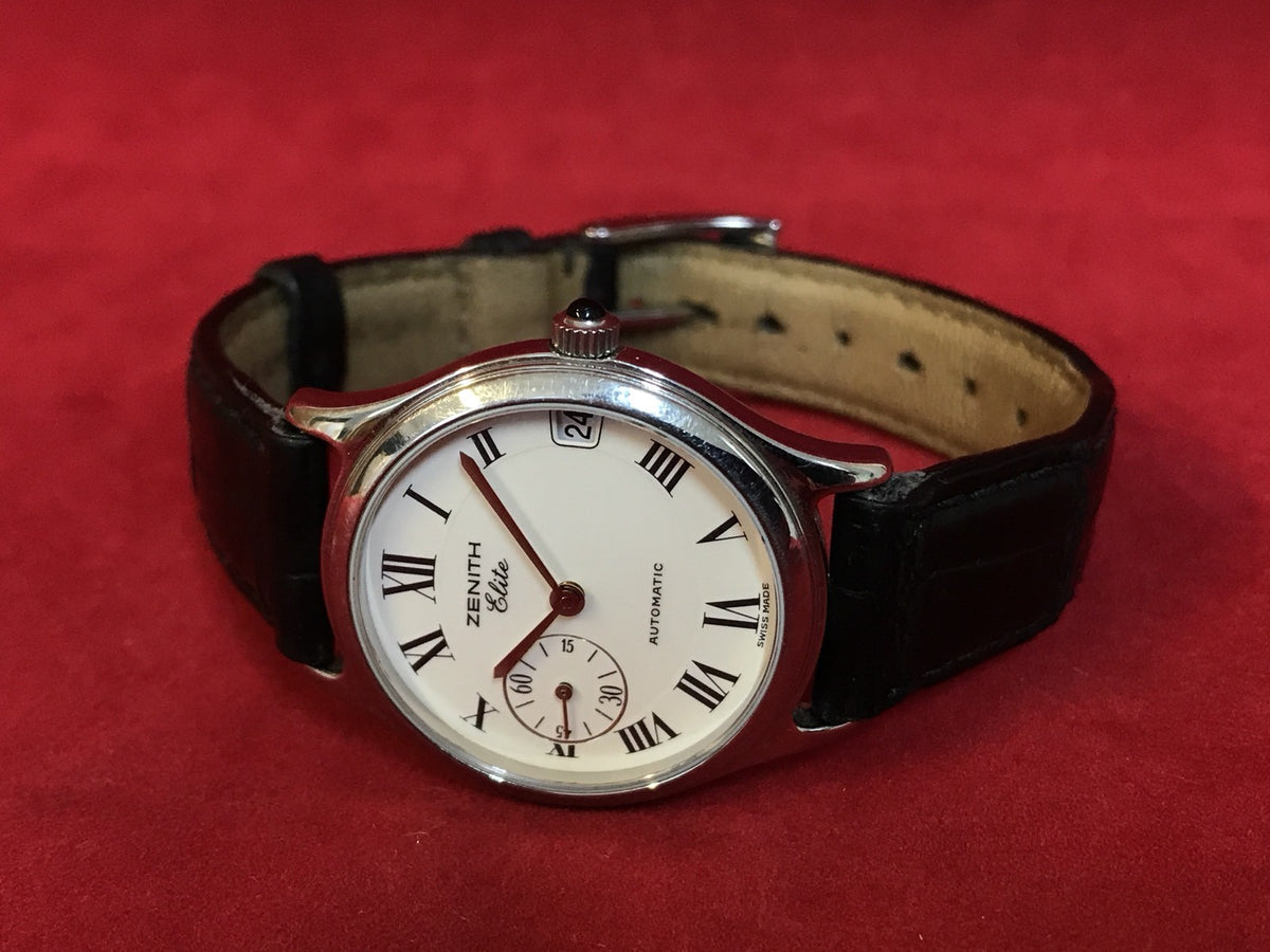 ZENITH elite Automatic Armbanduhr Automatik Stahl 31mm