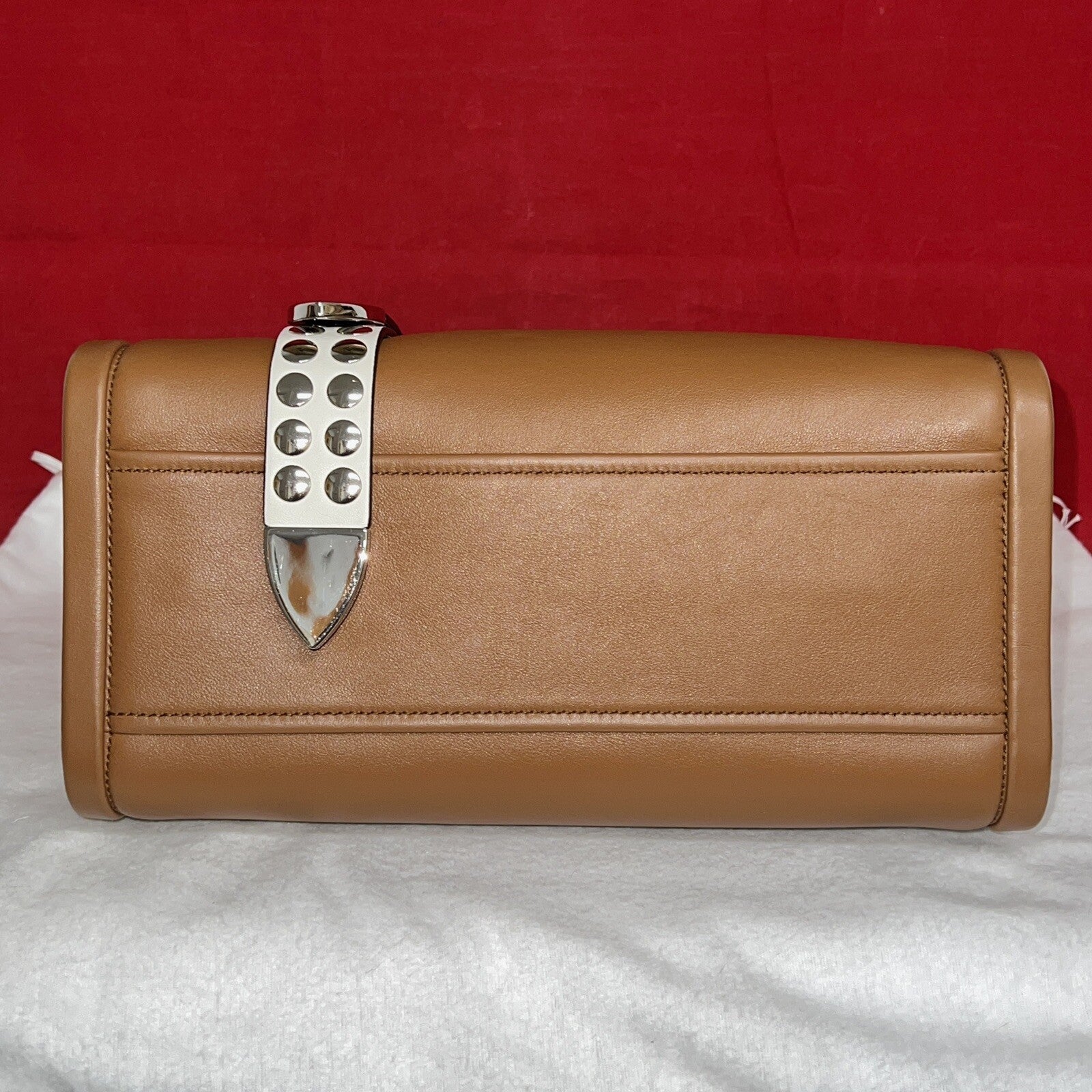 Prada 1BA175 Borsa Lux Two 2 Way Damen Umhängetasche Braun/Schwarz NP. 1.900€!