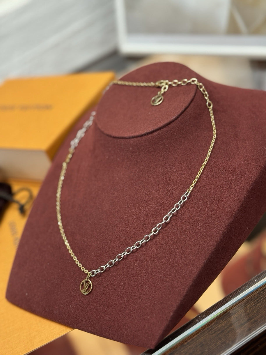 Louis Vuitton M68074 Logomania Bicolor Collier Halskette