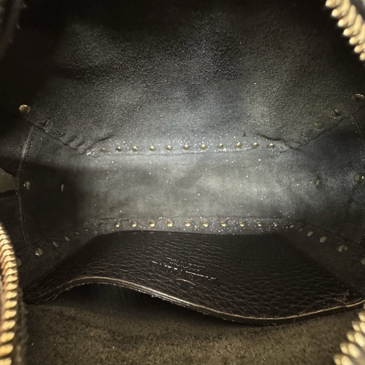 Valentino Garavani Rockstud Camera Bag kleine Umhängetasche Schwarz Leder