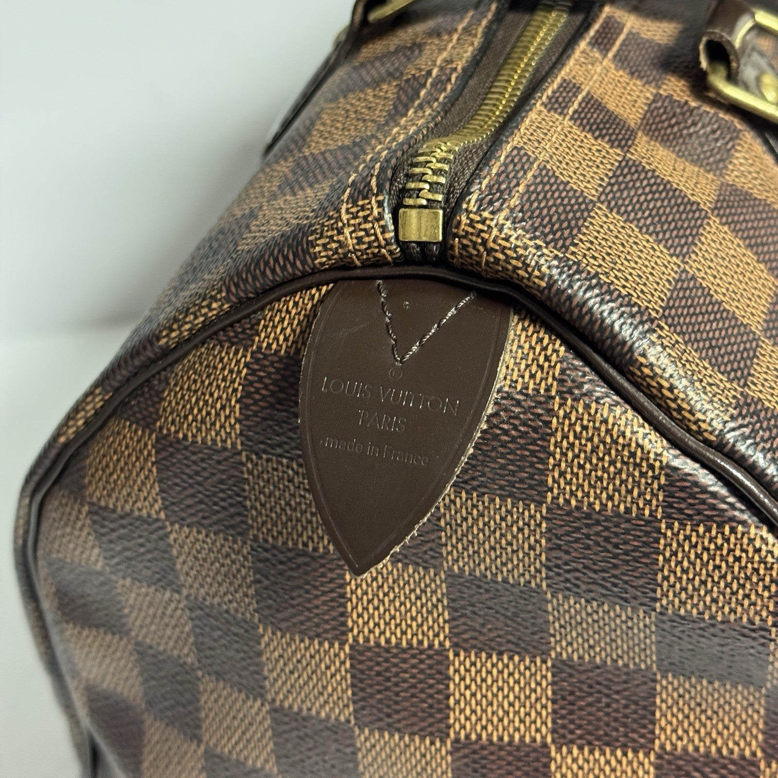 Louis Vuitton Speedy 30 Damier Ebene 2015 TOP mit original Rechnung