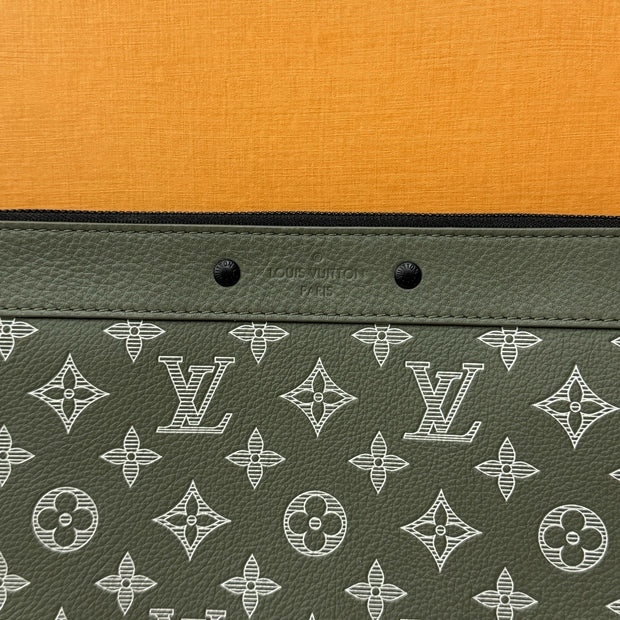 Louis Vuitton Pochette To Go Khaki / Mint-Grün M12499 2025