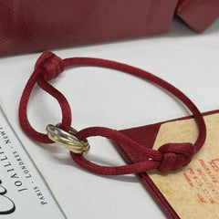 Cartier Trinity Armband Tricolor 18 Karat Weißgold, Gelbgold & Roségold