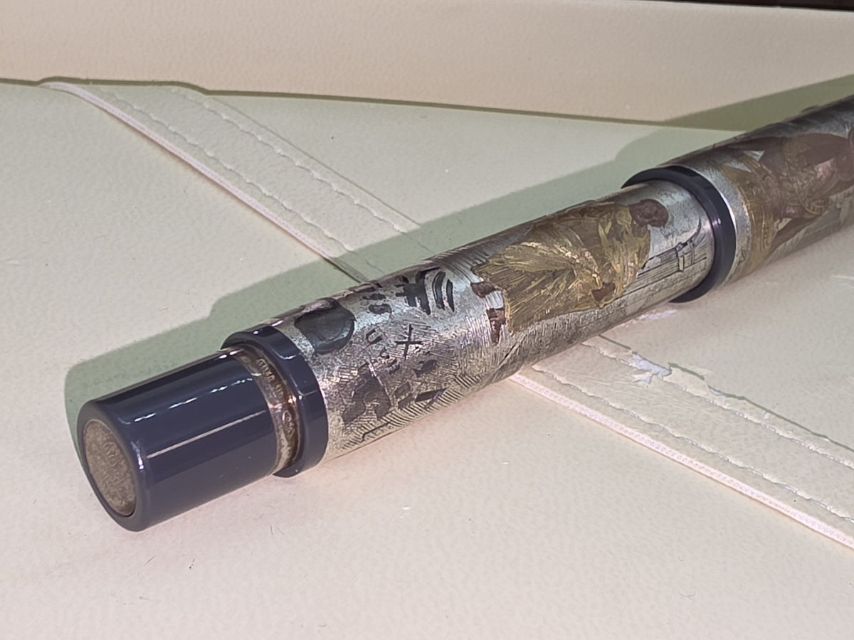 Montegrappa SOPHIA Fountain Pen Sterling Silver Limited M Nib Füllfederhalter ISOWN3S0
