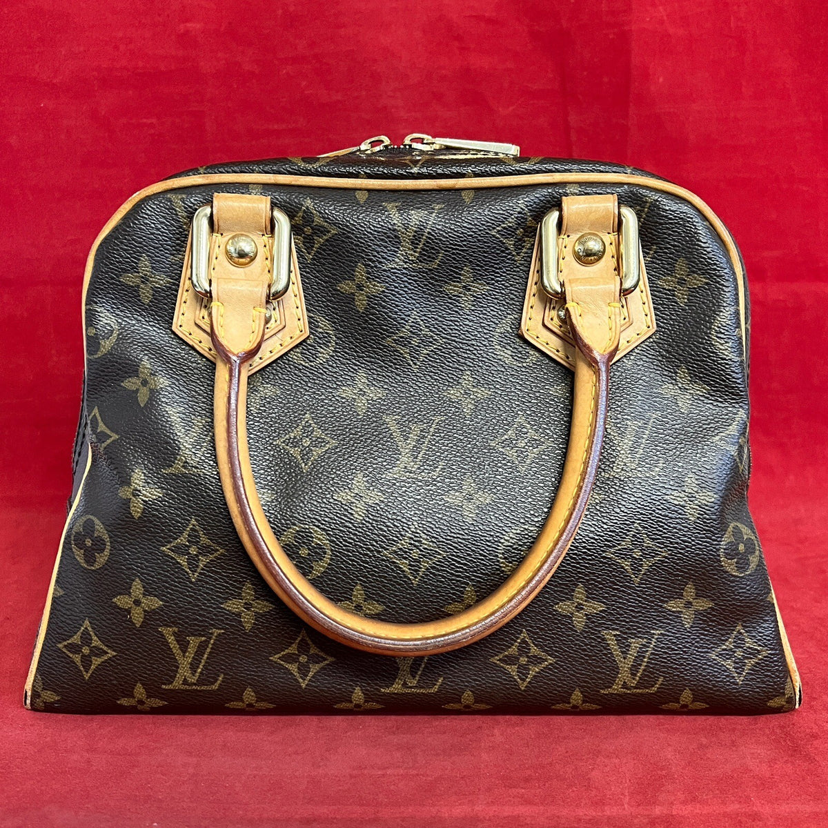 Louis Vuitton Manhattan PM Handtasche Monogram Canvas 2005