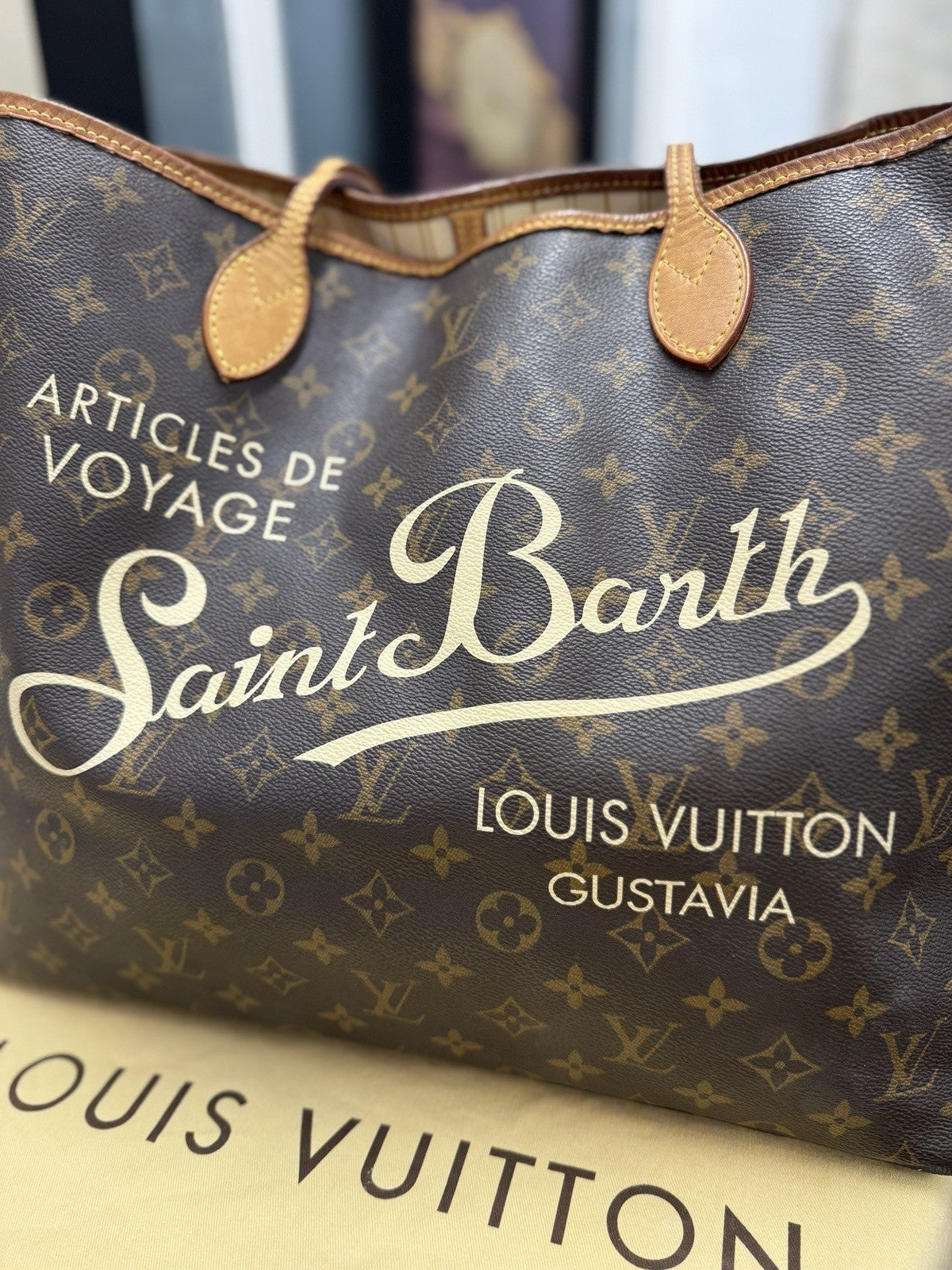 Louis Vuitton Neverfull GM St Saint Barth Monogram Shopper Limited Edition