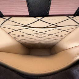 Louis Vuitton Pochette Trunk Vertical Schwarz & Rose Ballerine Epi Umhängetasche