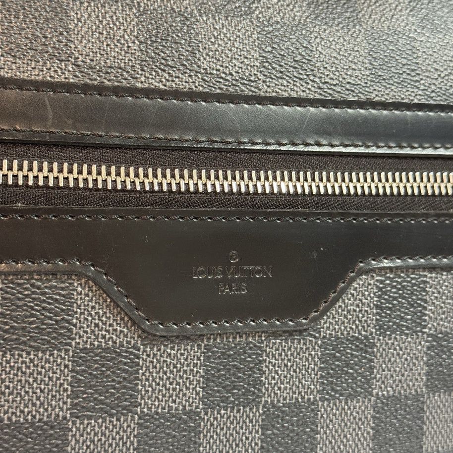 Louis Vuitton Steeve Porte Documents Damier Graphite Herren Businesstasche