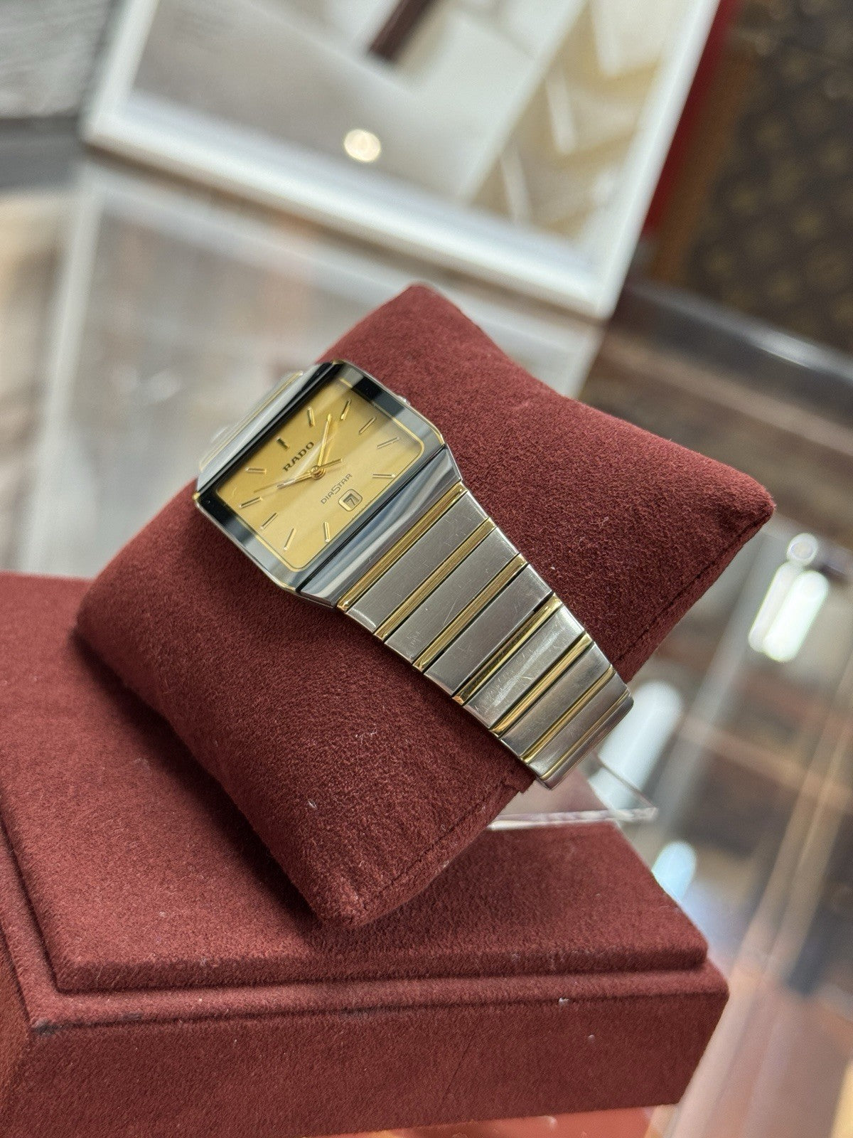 Rado Diastar Keramik Stahl Gold 129.0266.3