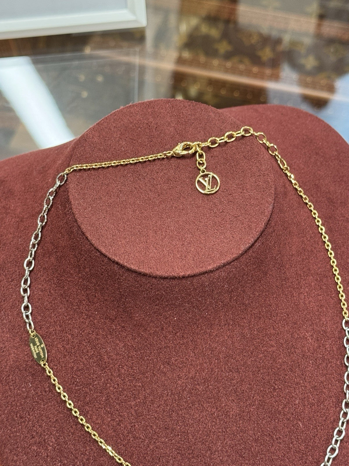 Louis Vuitton M68074 Logomania Bicolor Collier Halskette