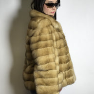 Traumhafte Gold Zobel Jacke by FEILITSCH Damen EU: 38 absolut neuwertig!