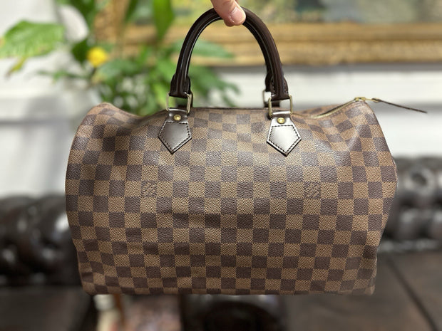 Louis Vuitton Speedy 35 Damier Ebene 2011 Top Zustand