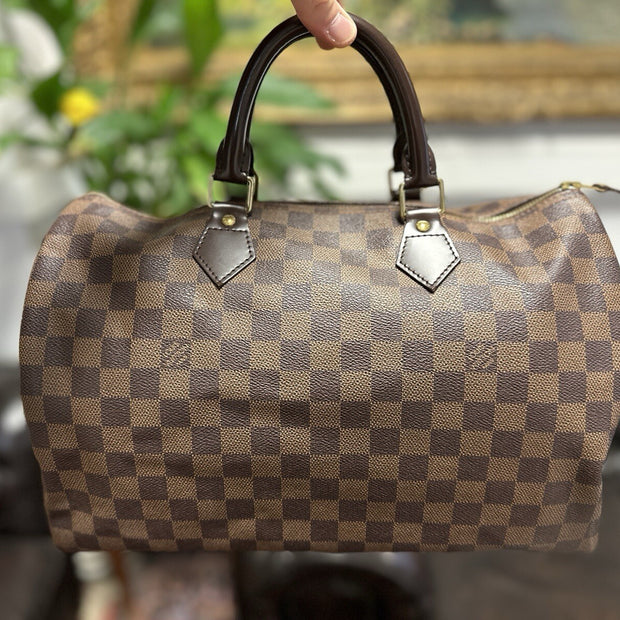 Louis Vuitton Speedy 35 Damier Ebene 2011 Top Zustand