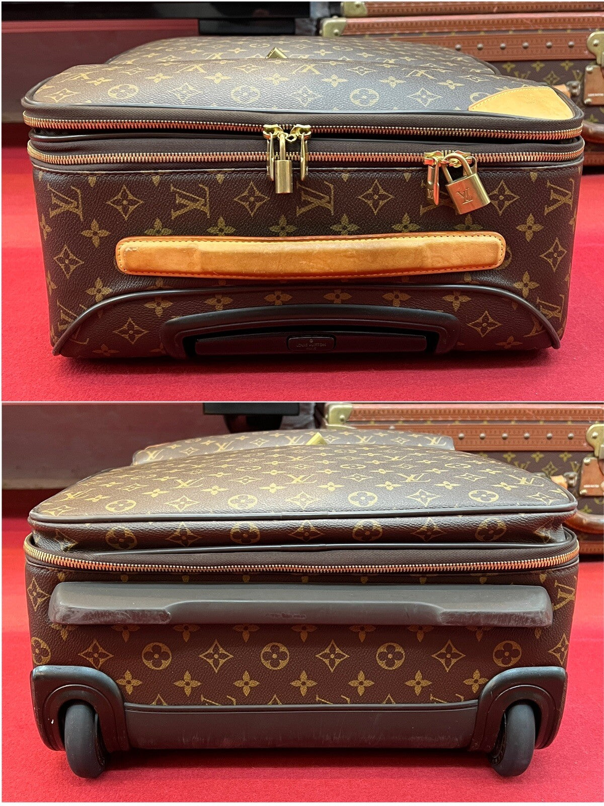Louis Vuitton M23297 Pegase 55 Business Trolley Monogram Canvas + Reiseschutz