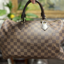 Louis Vuitton Speedy 35 Damier Ebene 2011 Top Zustand