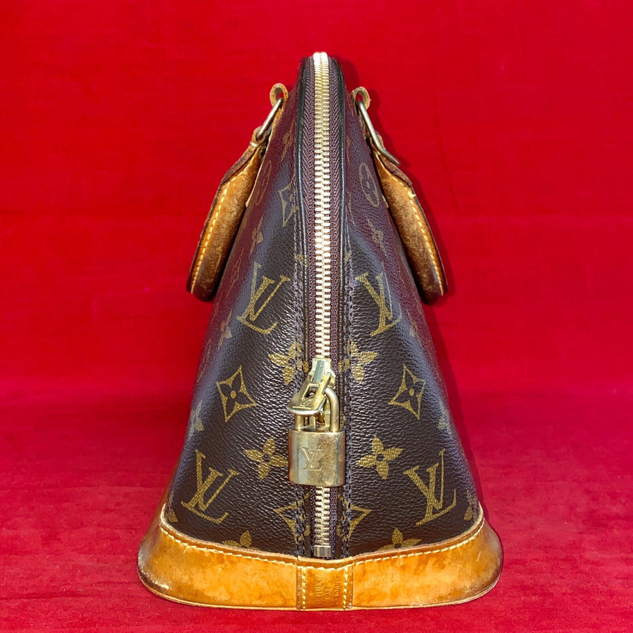 Louis Vuitton Alma PM Damen Handtasche Umhängetasche Monogram Canvas 2005