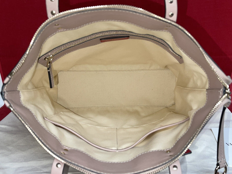 Valentino Garavani Rockstud Double Handle Bag Poudre Damen Handtasche Shopper