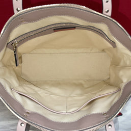 Valentino Garavani Rockstud Double Handle Bag Poudre Damen Handtasche Shopper