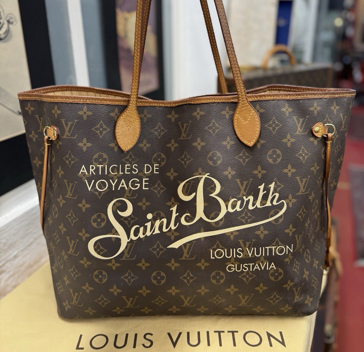 Louis Vuitton Neverfull GM St Saint Barth Monogram Shopper Limited Edition