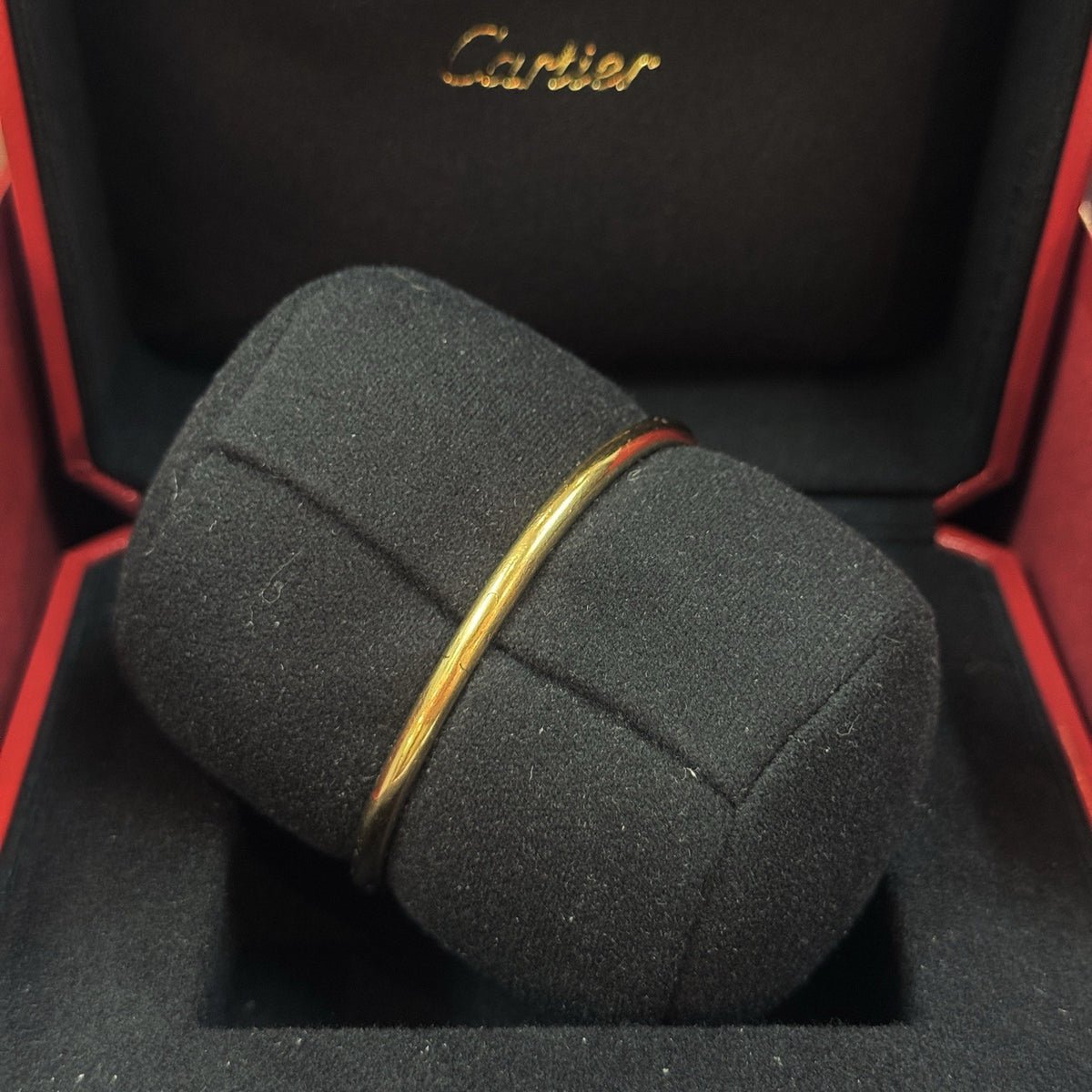 CARTIER JUSTE UN CLOU ARMREIF, ARMBAND, KLASSISCHES MODELL GELBGOLD GR. 15 2023