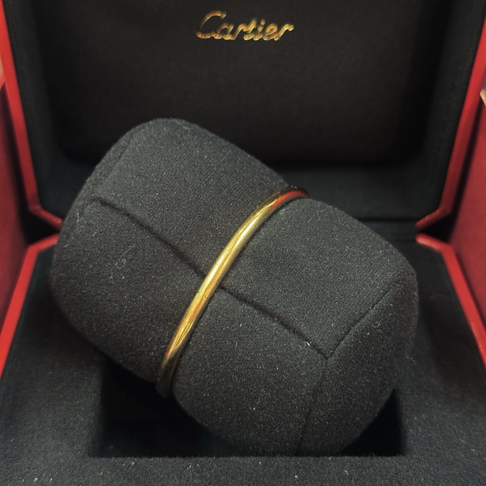 CARTIER JUSTE UN CLOU ARMREIF, ARMBAND, KLASSISCHES MODELL GELBGOLD GR. 15 2023