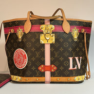 Louis Vuitton Summer Trunk Monogram Neverfull MM Tote Bag M41390