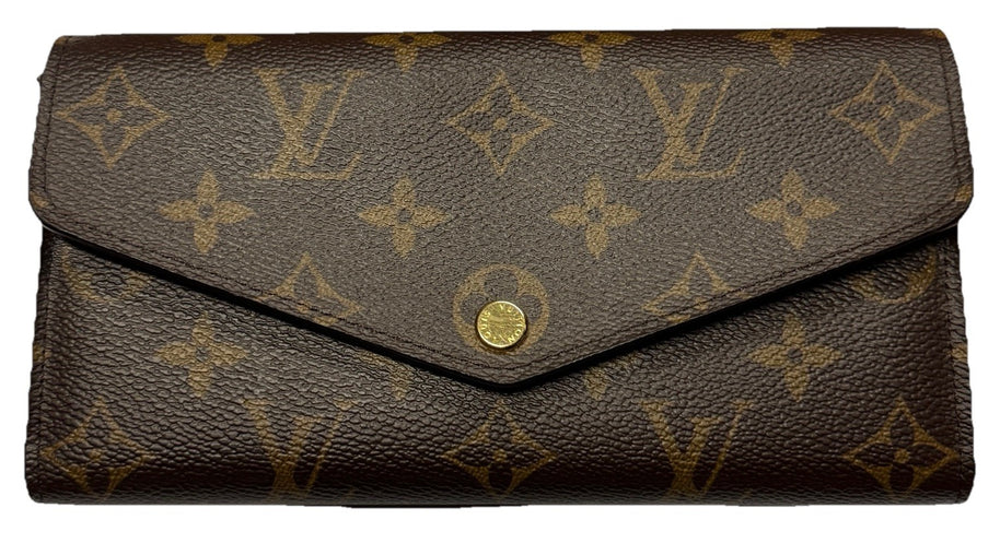 Louis Vuitton Sarah Geldbörse Portemonnaie Monogram Canvas Top Zustand