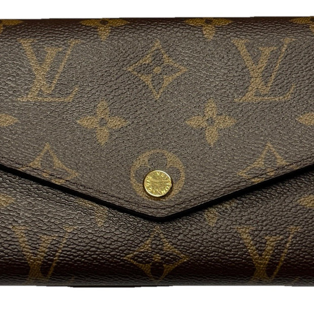 Louis Vuitton Sarah Geldbörse Portemonnaie Monogram Canvas Top Zustand