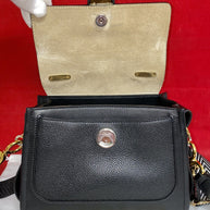 Chloe Tess Day Mini Crossbody Bag Leather Black kleine Umhängetasche Schwarz