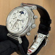 IWC Da Vinci Edelstahl 41.5mm Automatik Ewiger Kalender IW375803 Fullset 2006
