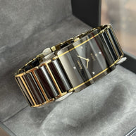 Rado Diastar Integral Jubile Keramik Schwarz Gold mit Diamanten 160.0282.3