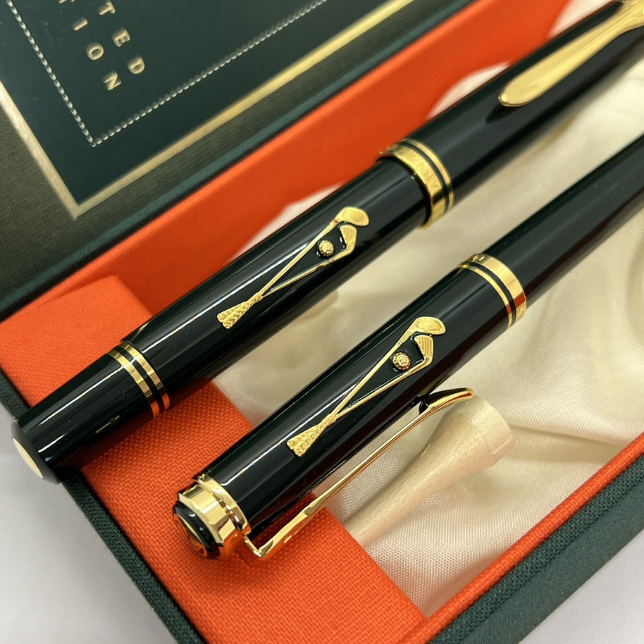1996 Pelikan Golf 2er Set Limited Edition  - Füllfederhalter & Kugelschreiber