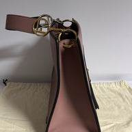 Fendi Runaway Handtasche Medium Bicolor Rose & Schwarz Leder Tote Bag
