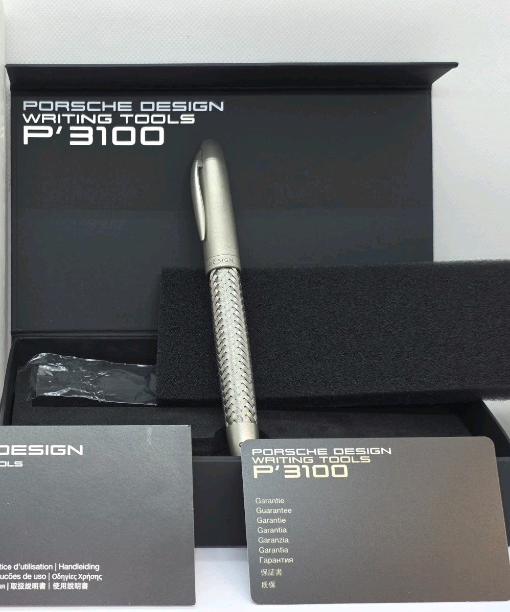Porsche Design Writing Tools P3100 Fountain Pen M Nib Füllfederhalter
