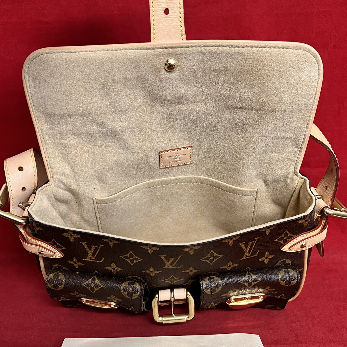 Louis Vuitton M40027 Hudson Tasche Monogram Canvas 2006 mit orig. Rechnung