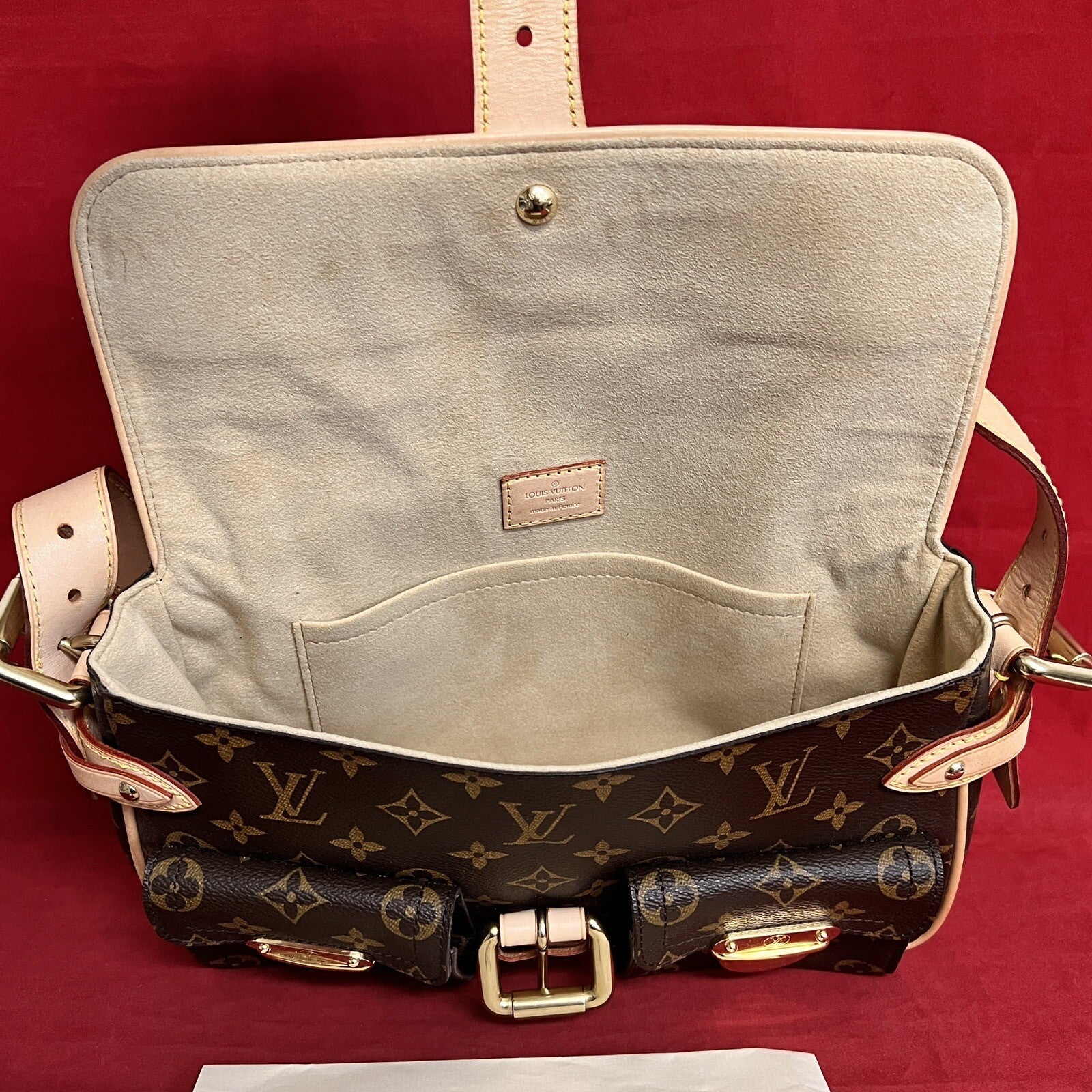 Louis Vuitton M40027 Hudson Tasche Monogram Canvas 2006 mit orig. Rechnung