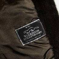 Klassische Nerzjacke dunkelbraun Kürschner Arbeit by WEIDEMANN Gr. 40/42 Damen