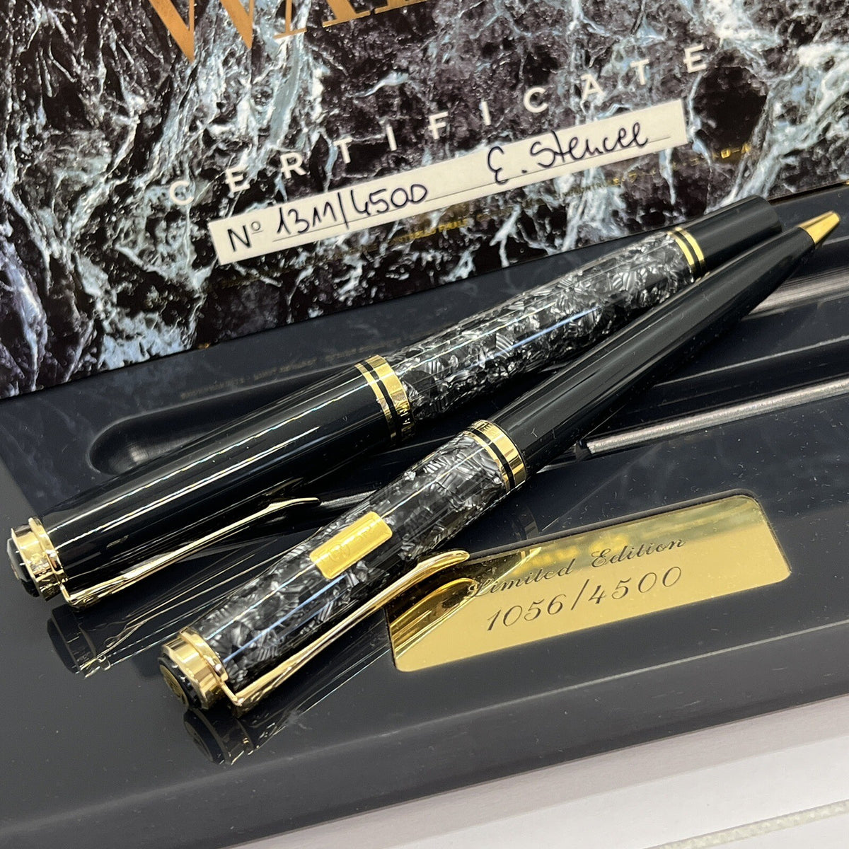 Pelikan Wall Street Limited Edition 1995 Füller M800 & Kugelschreiber