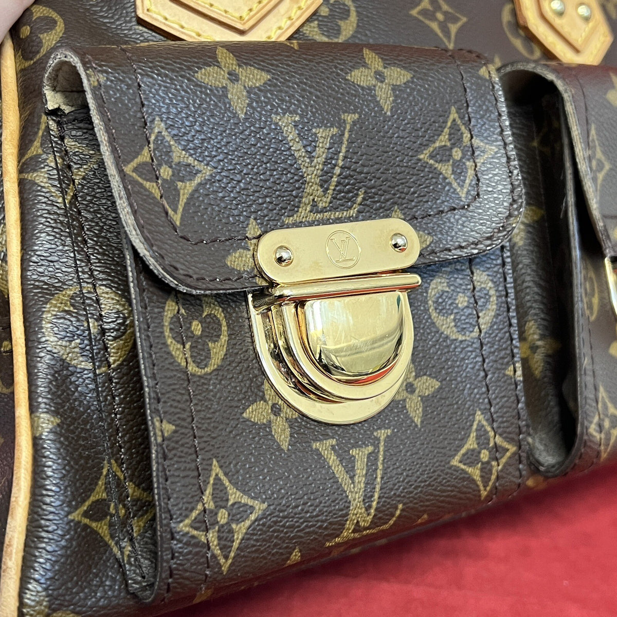 Louis Vuitton Manhattan PM Handtasche Monogram Canvas 2005